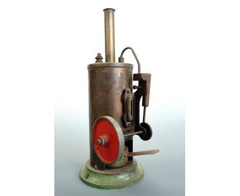 A Burnac Vulcan toy live steam engine, circa 1948, 24 cm