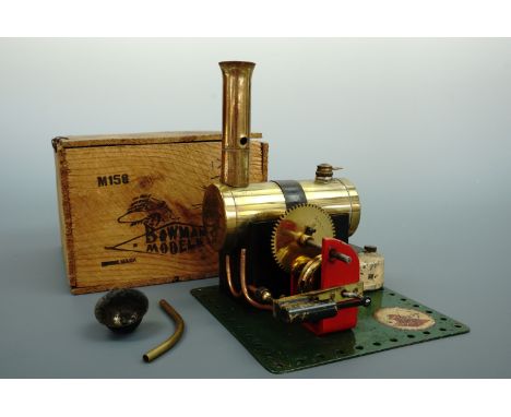 A 1930s Bowman M158 live steam engine, boxed