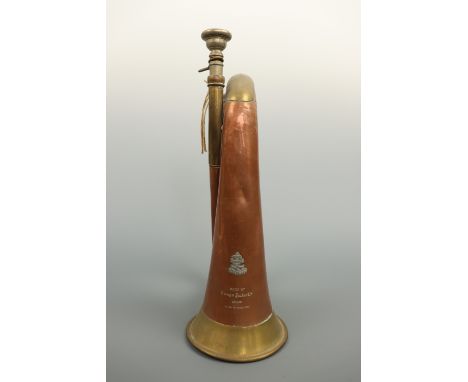 An early 20th Century Boys Brigade bugle by Boosey &amp; Hawkes