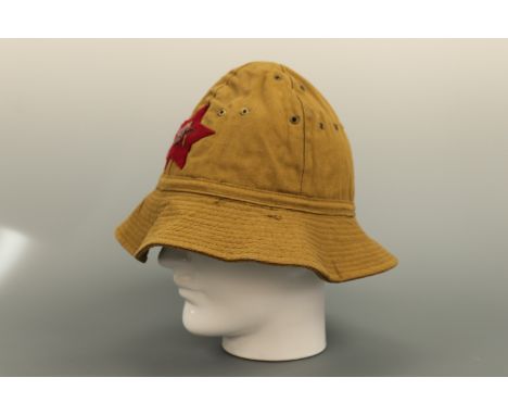A Soviet army M-1938 tropical / panamanka cap