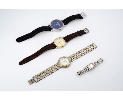 Wristwatches including a gentleman's Lambretta "Classico" and Timex water resistant dress watch, and a lady's Citizen "Eco-Dr