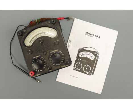 A Universal model 8 Mk 5 Avometer with instructions