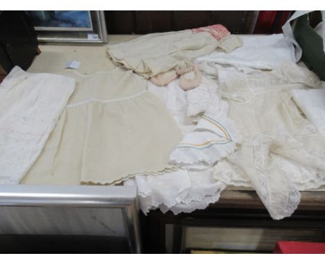 A collection of Antique and vintage children's dress and gowns