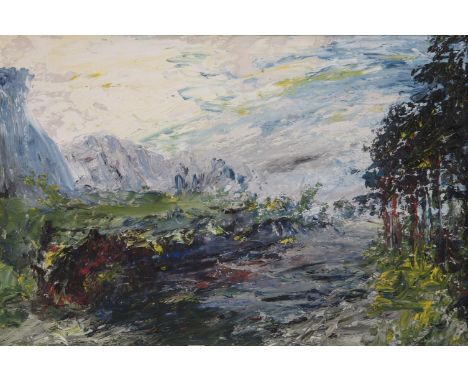 Jack Butler Yeats RHA (1871-1957)Early Morning, Cliffony (1941)Oil on panel, 23 x 36cm (9 x 14¼'')SignedExhibited: RHA Annual