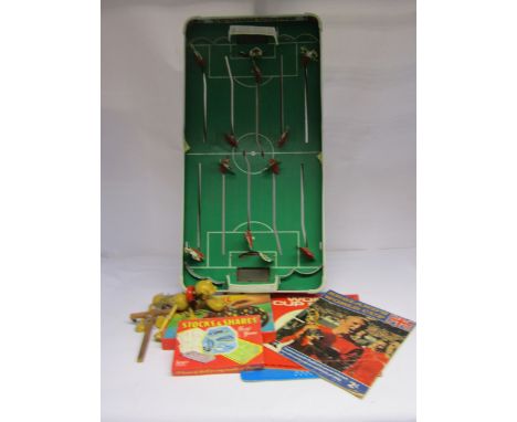 An International Football table football game, unboxed Pelham puppet, games etc 