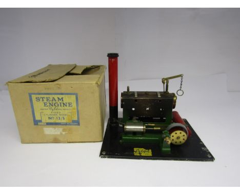 A boxed Cyldon no. 13/5 fixed cylinder live steam stationary engine 