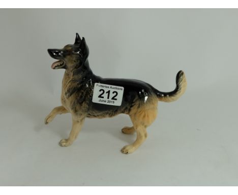 Royal Doulton model of German Shepherd dog 