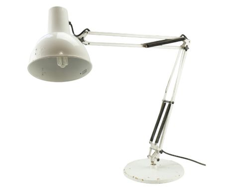 A large Anglepoise desk lamp