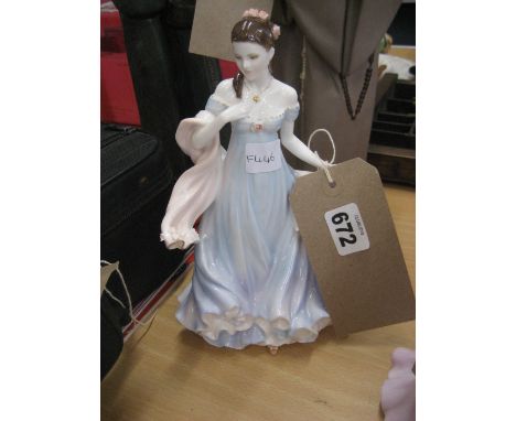 WITH ALL MY HEART - ROYAL WORCESTER FIGURINE