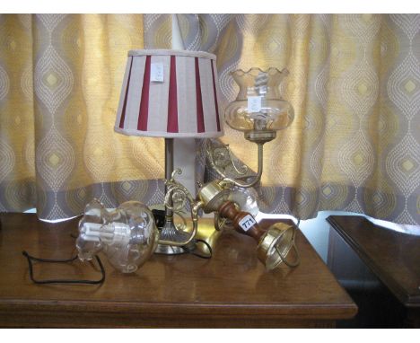 LIGHT FITTING AND TABLE LAMP