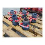 5 x TODO MATIC Dry Break Hose Couplings 2 ½”