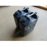 2 x 20lt Water Jerry Cans