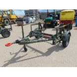 Unused Heavy Duty SEB International Cable Drum Trailer