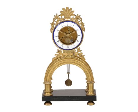 A French Empire ormolu mantel timpiece, Chopin a Paris A French Empire ormolu mantel timpiece, Chopin a Paris , first quarter