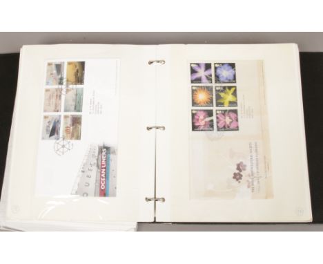 Stamps; an album of 37 mixed first day covers 2003 - 2005. 