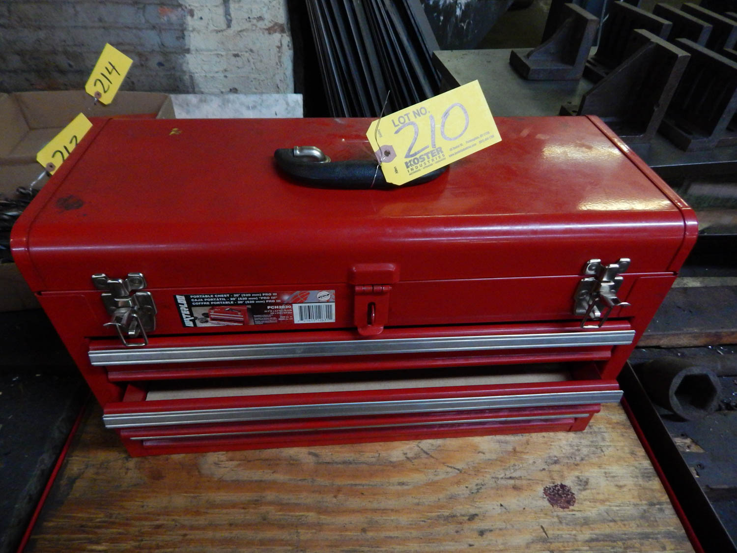 Waterloo 3 Drawer Tool Box