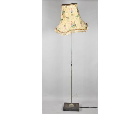 A Mid/Late 20th Century Metal Standard Lamp and Shade 