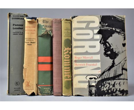 A Collection of Vintage Published Books on a Topic of German Military etc to Include 1950 First Edition and a Fourth Impressi