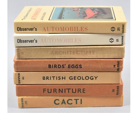 A Collection of Seven Vintage Observer Books 
