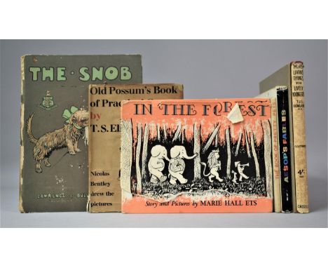 A Collection of Vintage Published Children's Story Books to Include 1943 Edition of Old Possum's Book of Practical Cats by T.