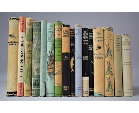 A Collection of Vintage Published Books on a Topic of Fishing to Include The Fisherman's Bedside Book by 'BB', A 1944 The Fis