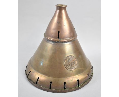 A Vintage Copper "Eclipse" Posser Head, 20cm high 