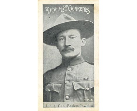 DRAPKIN &amp; MILLHOFF, Boer War Celebrities PAM, Baden-Powell, New Civil Service back, VG
