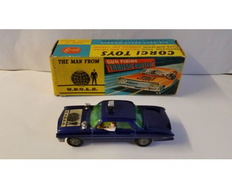 TELEVISION, toy, The Man from U.N.C.L.E, Gun firing Thrush-Buster, by Corgi 497, original outer box only (some damage), G