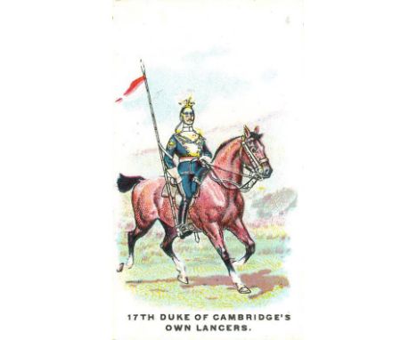 B.A.T., Types of the British Army, complete, Pennant packet backs, G to EX, 50