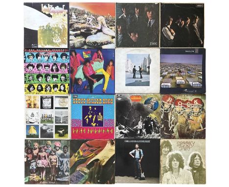 Rock / Blues Rock 12" albums. A collection of 22 LPs.
Led Zeppelin; 'II' (K 40037) VG/VG+, Led Zeppelin; 'Houses Of The Holy'