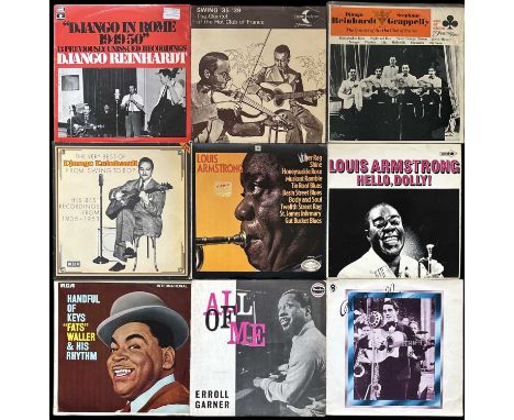Jazz 12" albums. A collection of 23 LPs.
Django Reinhardt &amp; Stephane Grappelly; 'with The Quintet of the Hot Club of Fran