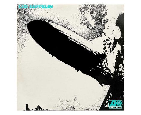 Led Zeppelin - 'I' (First UK 'Turquoise' copy, 588 171) 12" album. Plum Atlantic labels with Superhype and Jewel credits to b