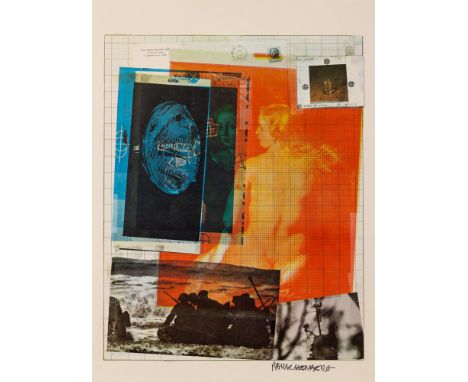 PARIS REVIEW POSTER (FOSTER 33)Color offset lithograph, 1965, on wove paper, signed in black felt-tip marker, published by th