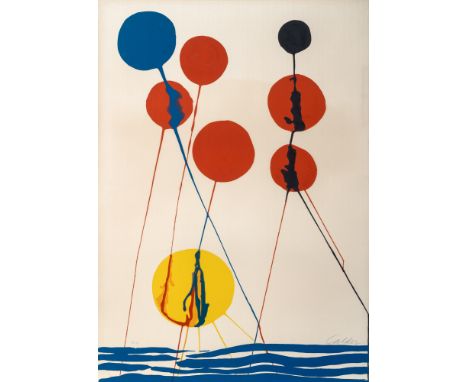 BALLOONSColor lithograph, 1974, on wove paper, signed and inscribed EA in pencil, co-published by George J. Goodstadt, Inc. a
