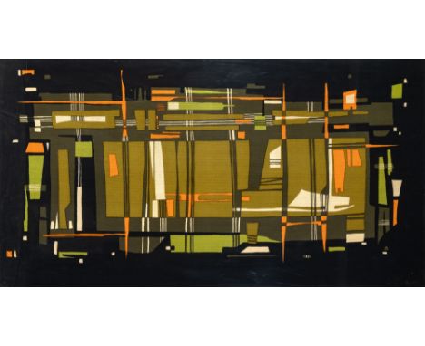 French, 20th CenturyUntitledSigned Christian Royer (lr)TapestrySight 33 3/4 x 62 3/4 inches (85.7 x 159.4 cm)(Framed 36 3/4 x