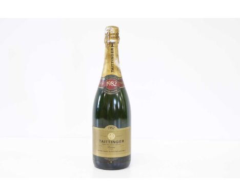 Champagne Taittinger Brut Millesime Vintage 1982 1 bottle Champagne Taittinger Brut Millesime Vintage 1982 (ullage less than 