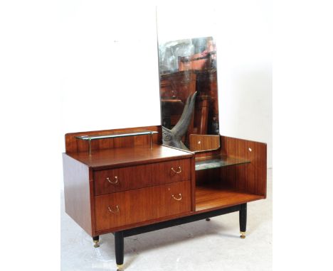 Ernest Gomme - E Gomme G Plan Furniture - Librenza - Model 1862 - A retro mid 20th Century tola wood dressing table desk havi