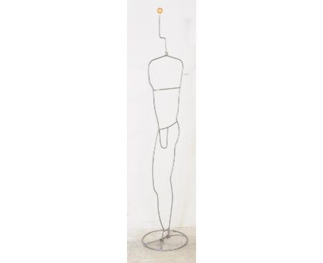 Laurids Lonborg ( L&oslash;nborg ) - IKEA - A rare and original 1980's retro vintage iconic designed wire framed male mannequ