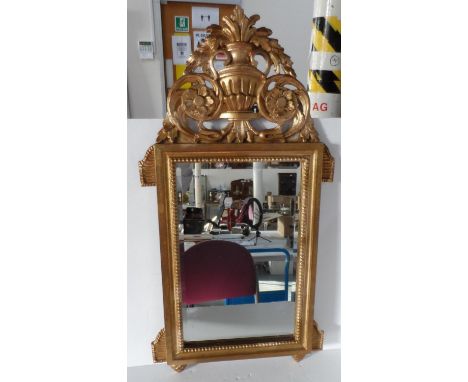 Vintage ornate Italian made mirror for Harrods of London 