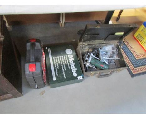 A mixed lot of tools including Bosch