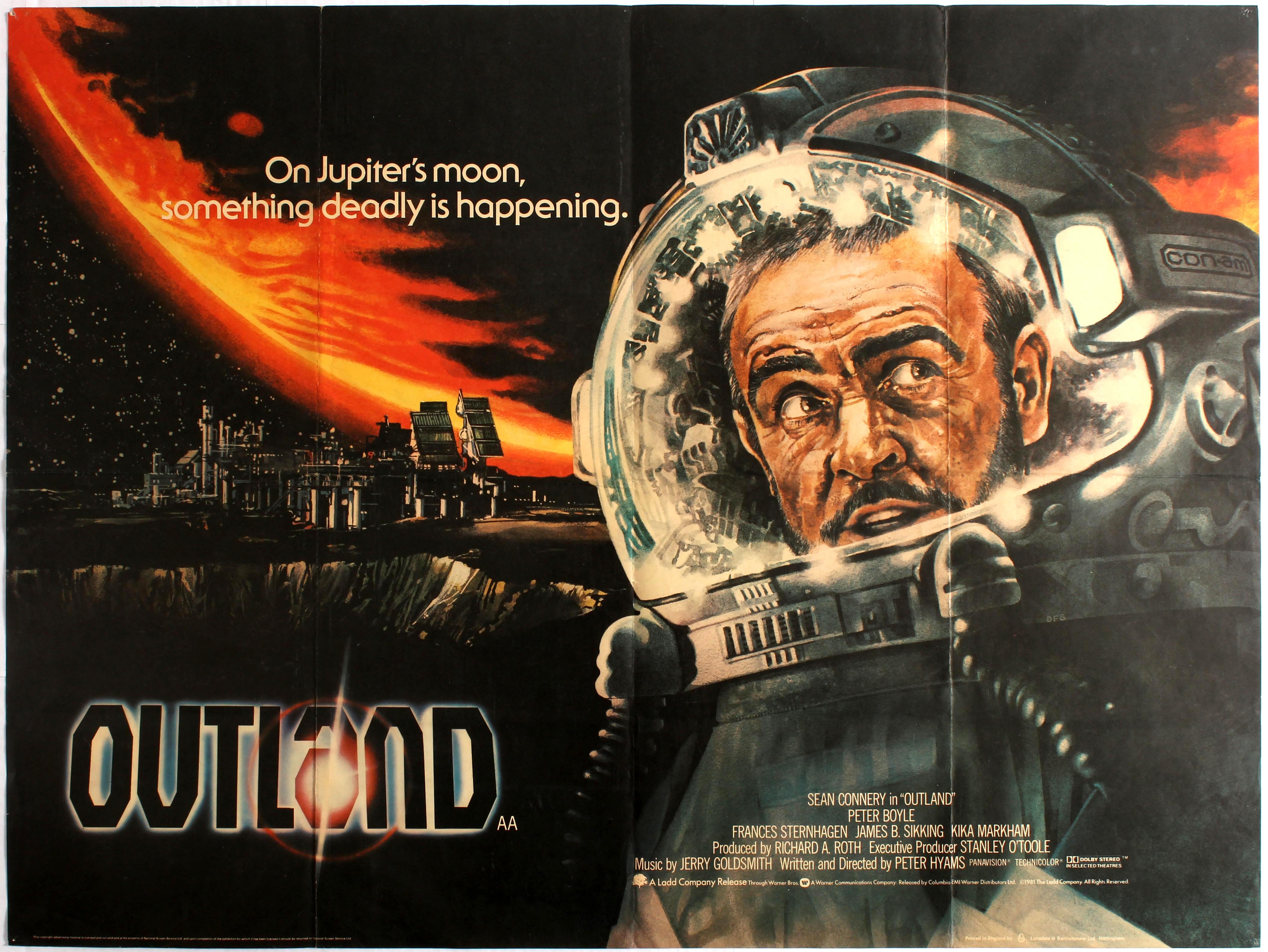 Original vintage movie poster for UK Sci-Fi film directed by Peter ...