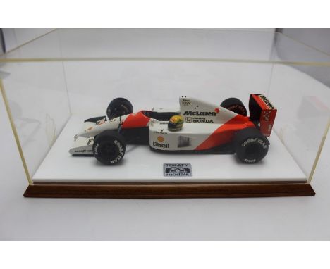 Trinity Models 1/23 Scale White Metal - TK1 McLaren MP4/5B G. Berger F1