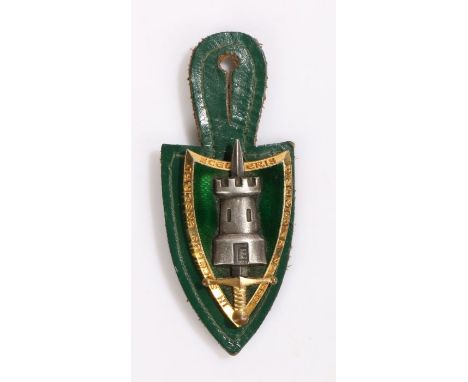 Post Second World War Supreme Headquarters Allied Powers Europe pocket badge, worn by U.S. Army and other Allied Forces perso