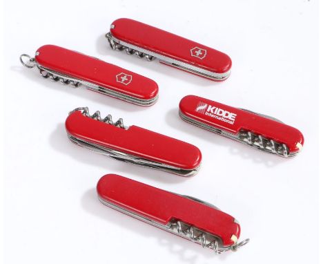 Selection of Swiss Army Knives (5)