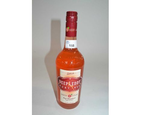 Deep Eddy Ruby Red Grapefruit Vodka, one bottle