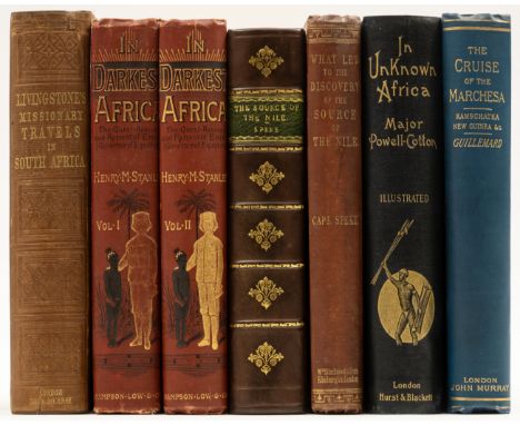 Africa.- Powell-Cotton (Maj. P.H.G.) In Unknown Africa, first edition,&nbsp;half-title, 2 colour plates, 2 folding maps, illu