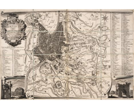 Italy.-&nbsp;Nolli&nbsp;(Giovanni Battista)&nbsp;Urbis&nbsp;Ichnographiam a Leonardo Bufalino Ligneis Formis Evulgatam Servat