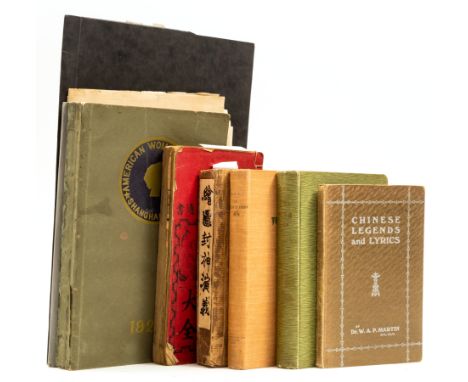 China.- C. (D. R.) Lui Sing, second edition, Yokohama, Hongkong, Shanghai, 1908; The Flight of an Arrow and other stories, Yo