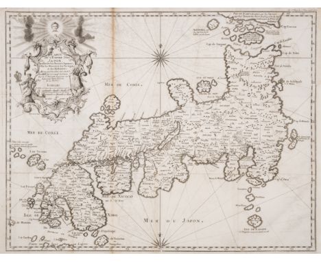 Japan.- Bellin (Jacques Nicolas) Carte de l'Empire du Japon, Dressee sur les Auteurs Japonois, sur les Memoires des Portugais