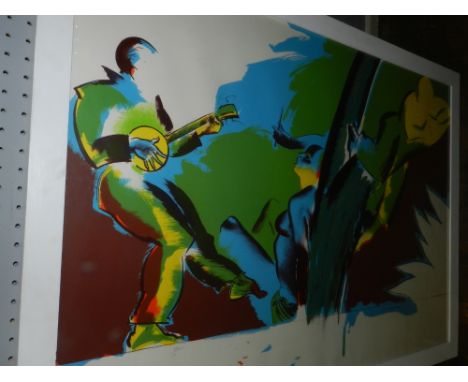 Allen Jones RA (British, b.1937), 'Improvisation', lithograph in colours, signed and dated in pencil '88 lower right, numbere